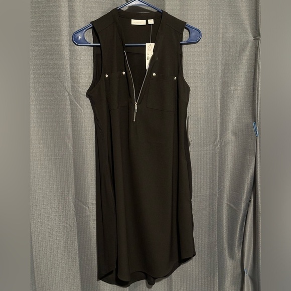 New York and Company NWT Sleeveless Dress with Pockets - Picture 1 of 6